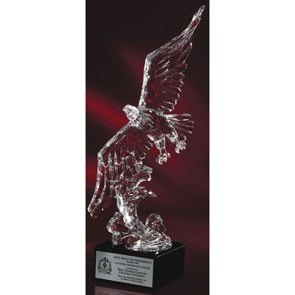 Acrylic Eagle on Marble Base